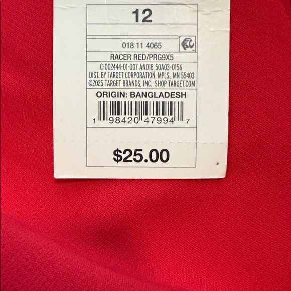Women's High-Rise Tailored Shorts - A New Day™ Red 8 & 12 - Picture 10 of 12